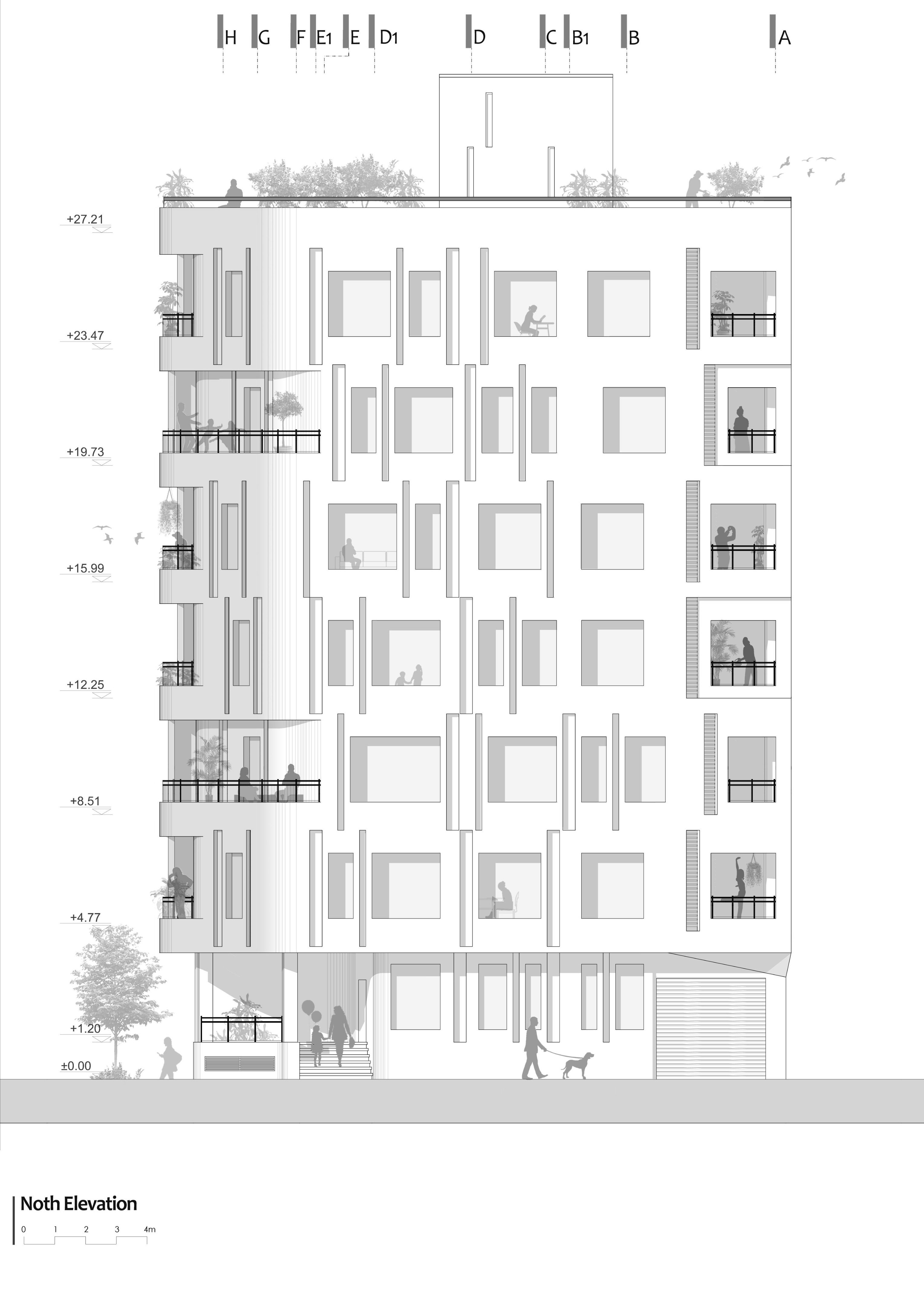 戈拉夫尚住宅区丨伊朗德黑兰丨BonnArq Architects-26