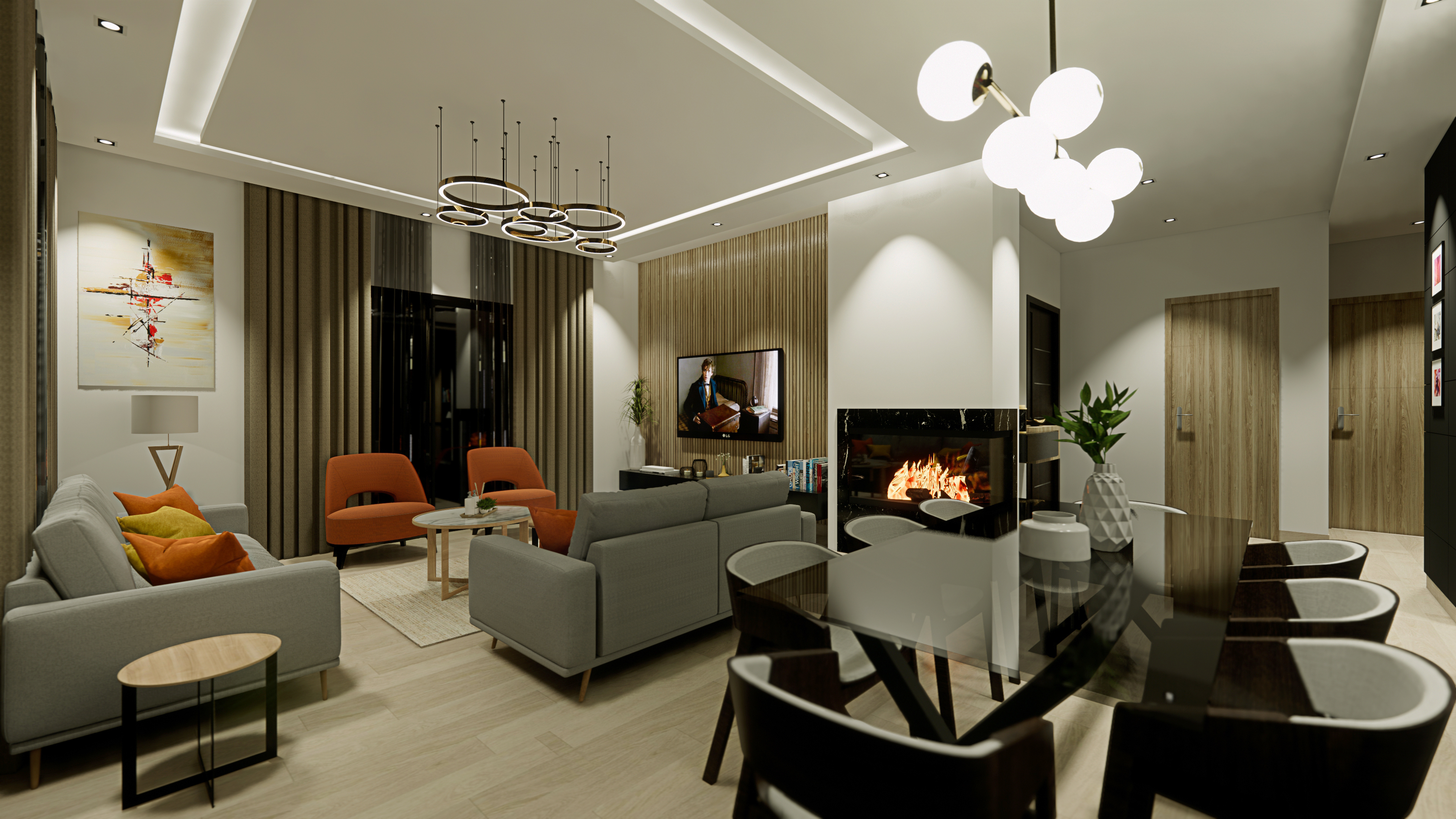 巴黎 S+4 平层公寓翻新设计-0