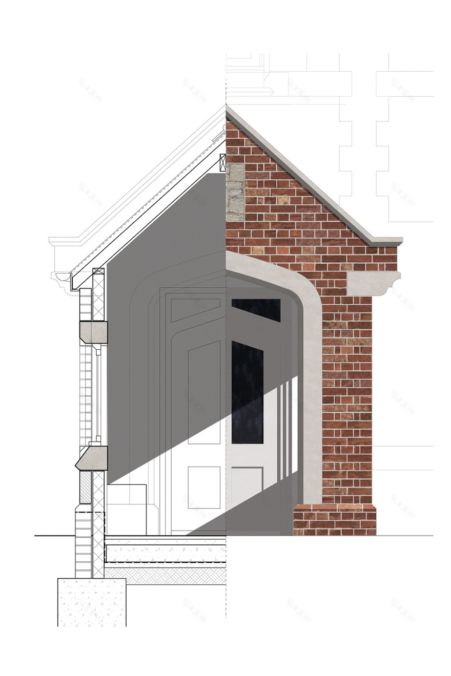 英国乡村别墅 Rectory House 扩建工程-4