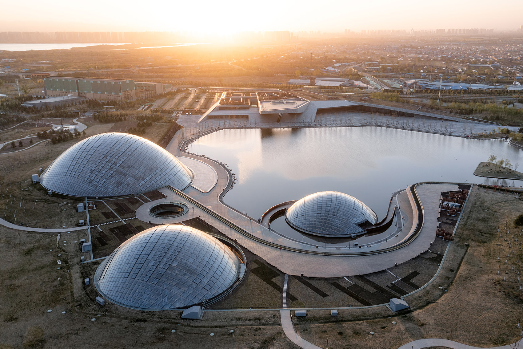 太原植物园/建筑与景观的有机融合-6