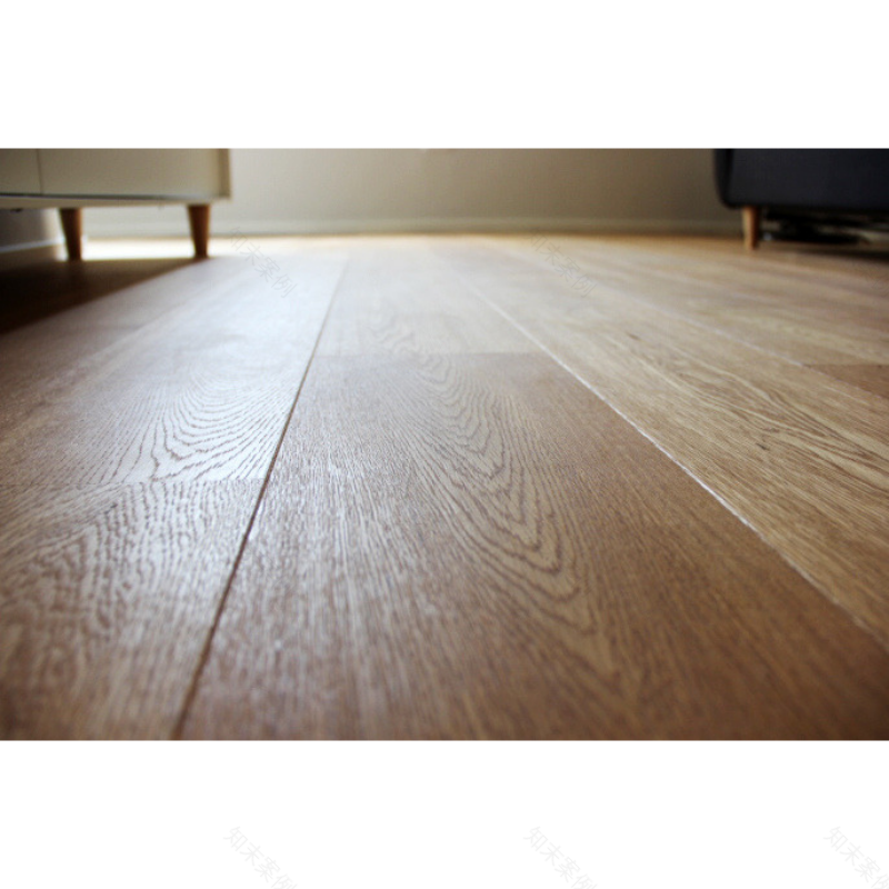 北欧风格的无结疤橡木地板设计-1