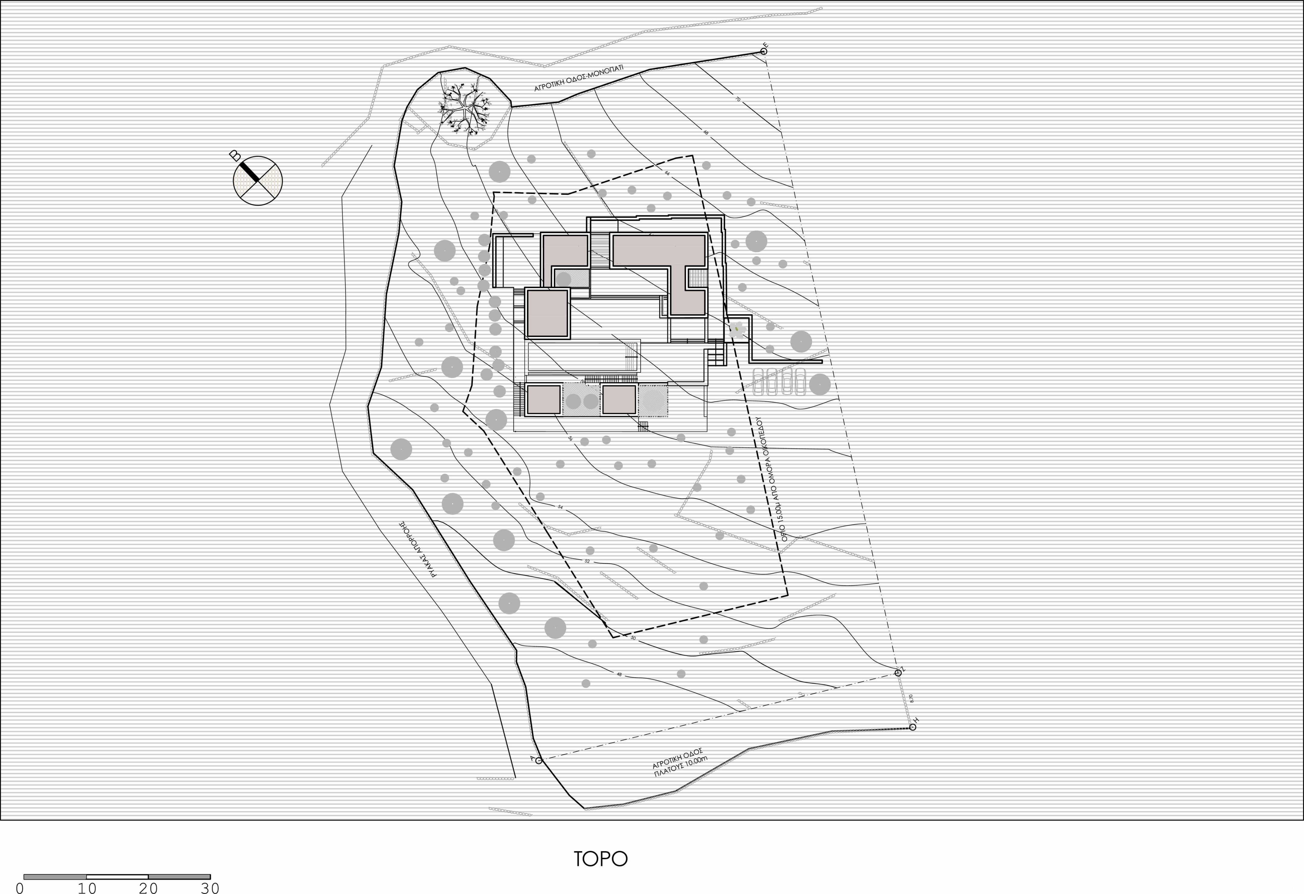 希腊 Paros 岛别墅建筑，融于景观的简约设计-36