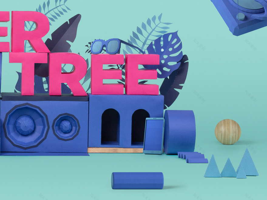 能量树 | 英国 TRNSTM! 节纸质模型设计-3