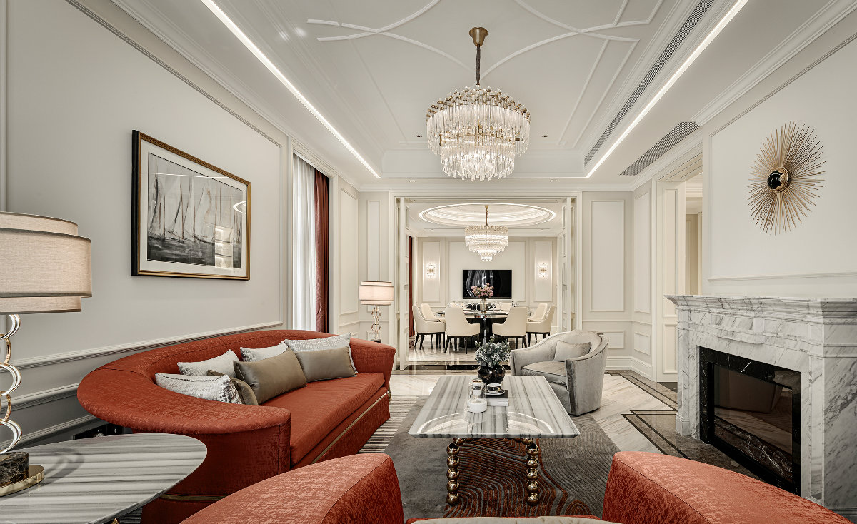 郑陈顺丨翔辉花园别墅 | 品川别墅设计-10