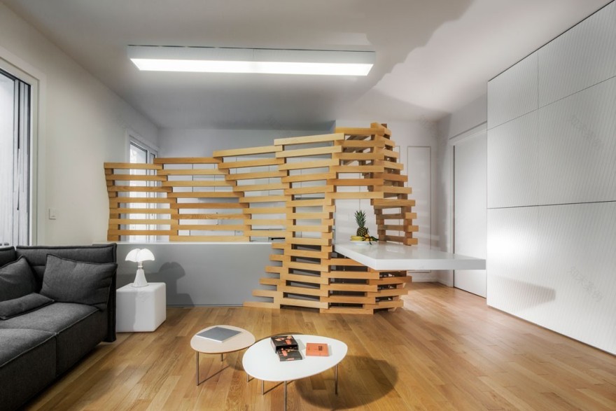 巴黎木波公寓 | 轻盈收纳的艺术-8