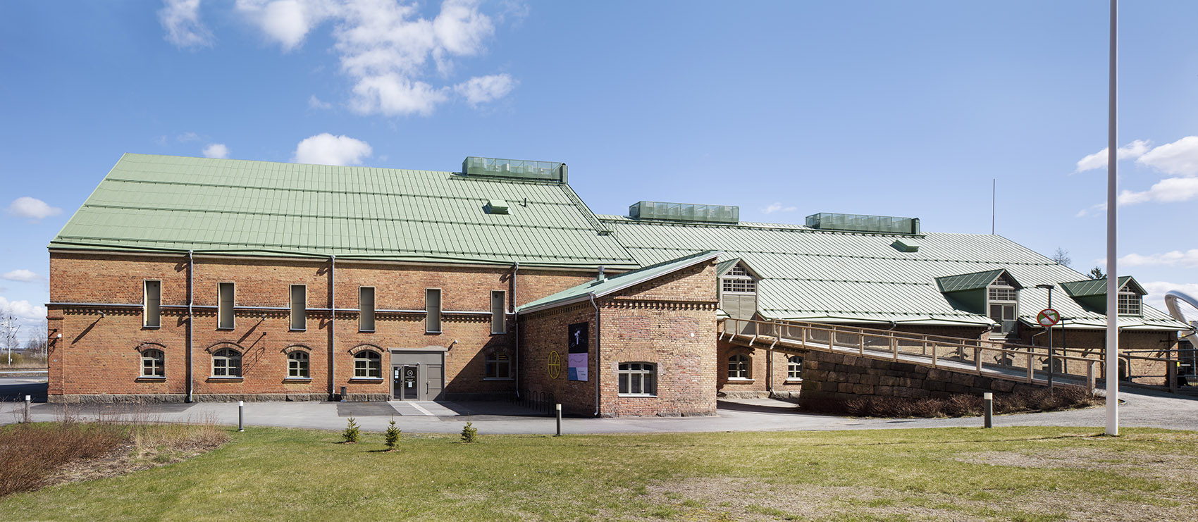 Kalevan Navetta文化艺术中心，芬兰/材料与结构的交响曲-3