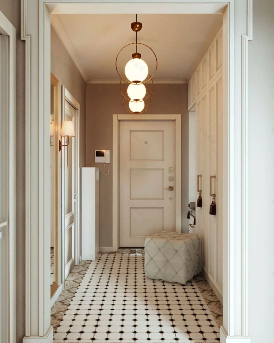 Mossebo 设计团队打造大气一居室,古典与现代完美融合-45