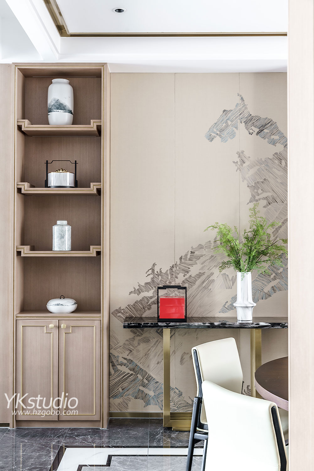 新中式风格别墅-12