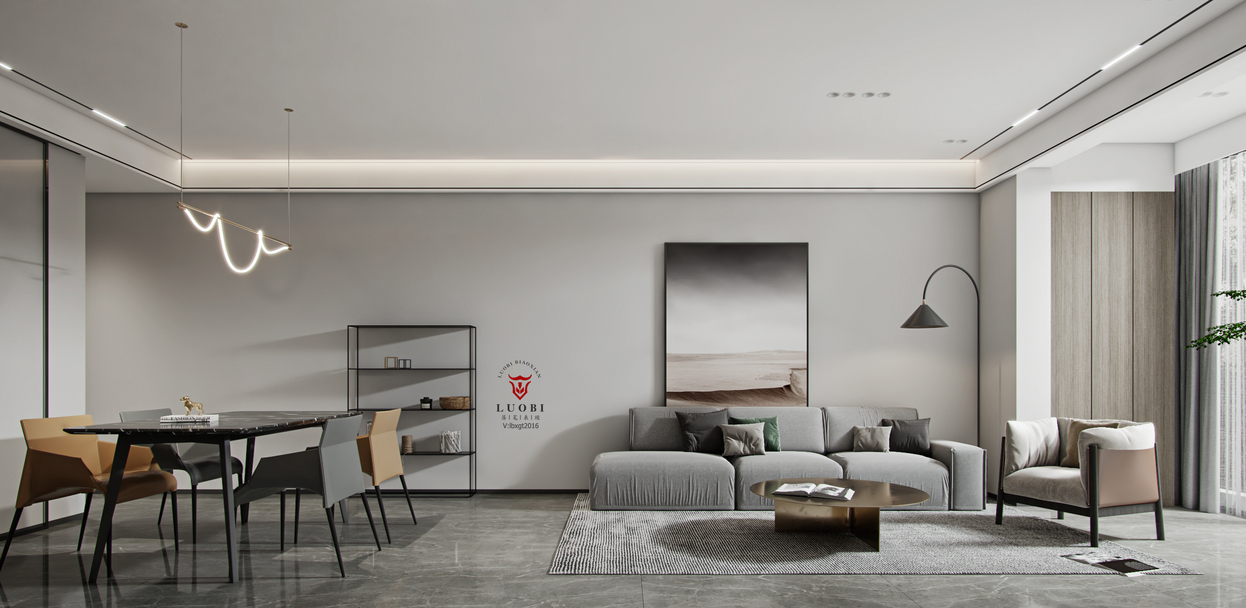 落笔 | 高端表现组 |现代-4