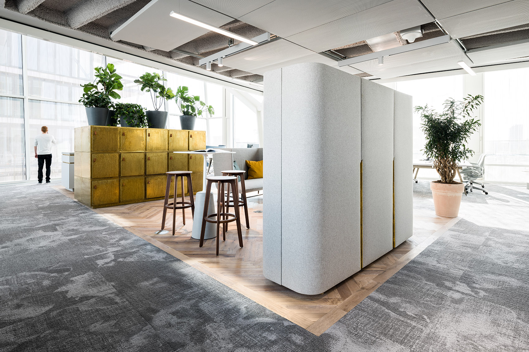 荷兰Amvest投资开发新办公室，阿姆斯特丹/定制的家具，流动的风景 -55
