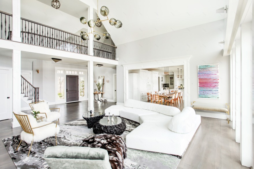 曼哈顿夫妇的时尚河畔别墅-5