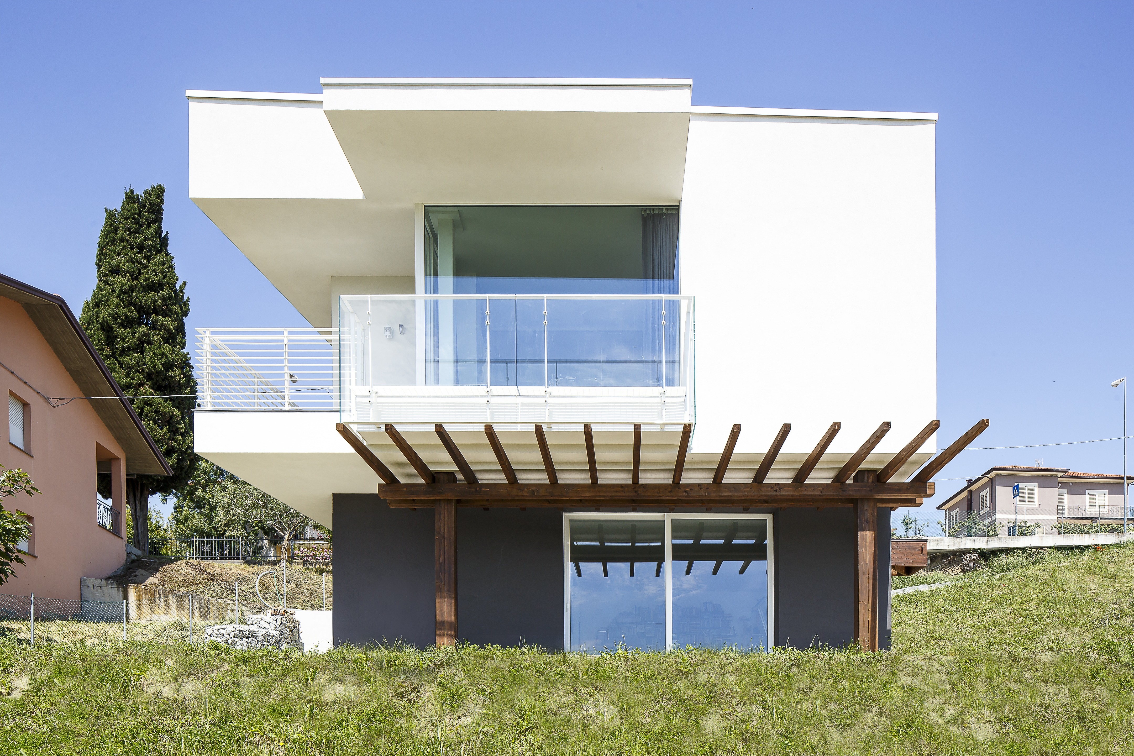 山间别墅 | 融入自然的全景视野-3