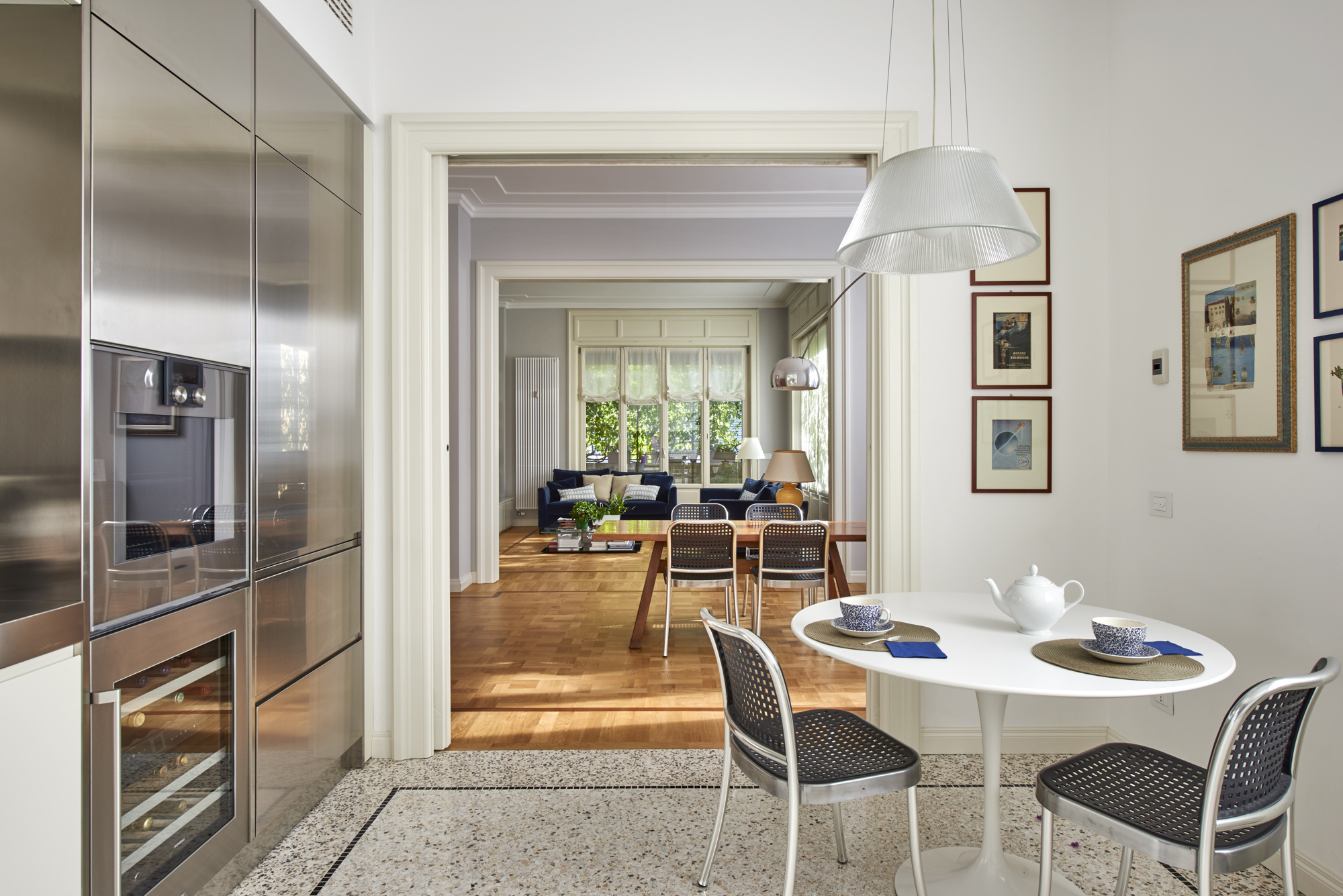 BBA STUDIO 修缮历史公寓,完美融合现代与古典元素-6