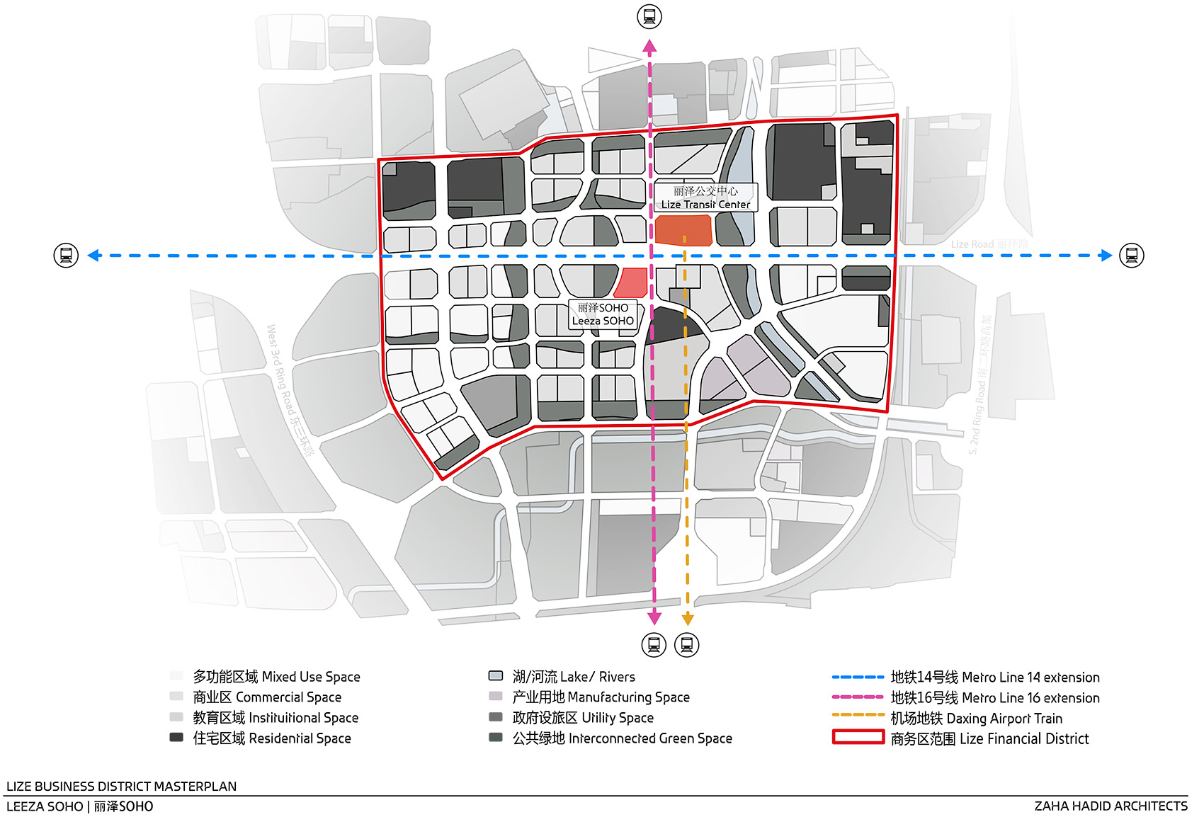 丽泽SOHO，北京/体验194.15米世界最高中庭-108