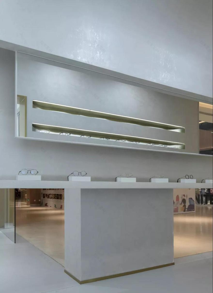 温润透镜的律动空间——EYE OF SOSEKI 眼镜店设计解析-38