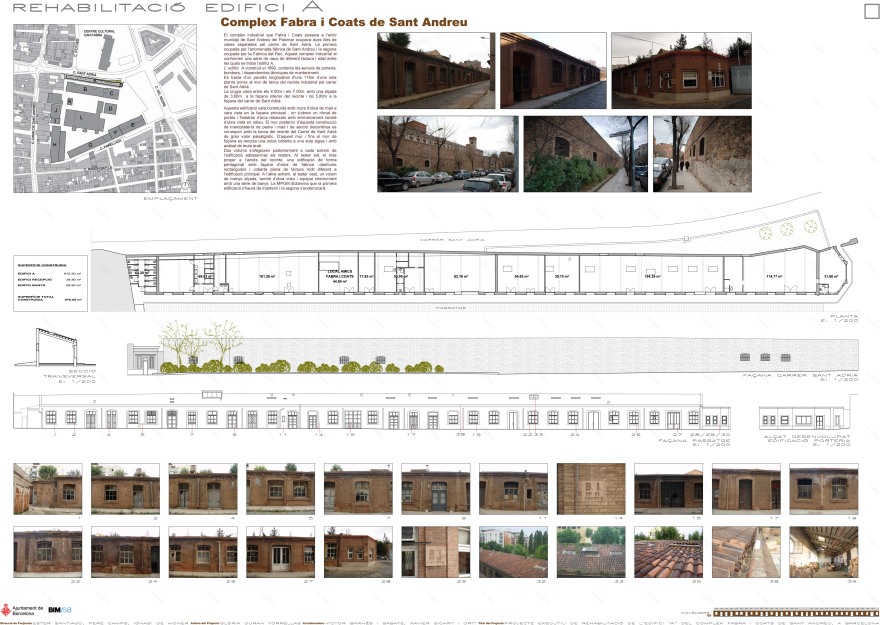 修复“A”建筑,展现百年砖墙风采——巴塞罗那 Fabra i Coats 综合体-6