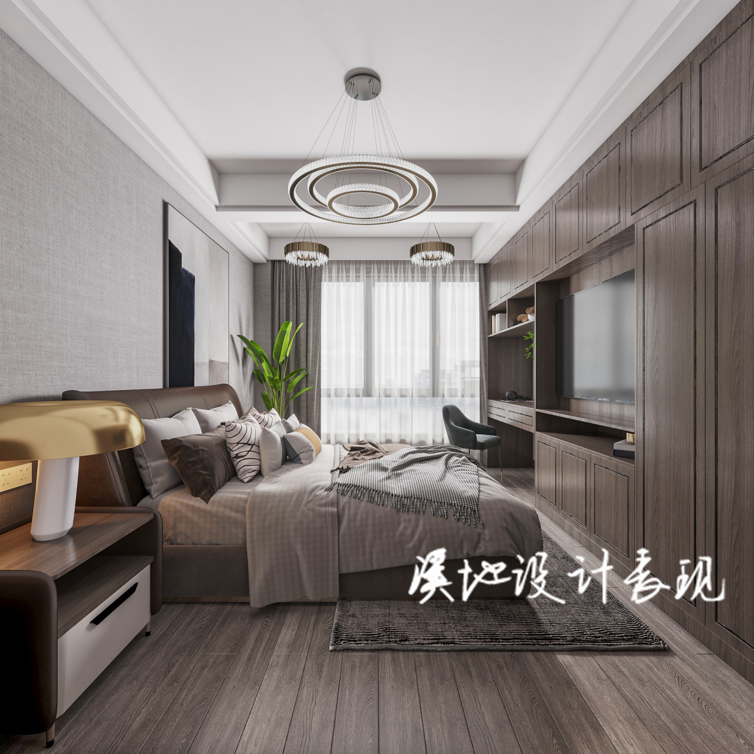 现代 轻奢家装案例-2