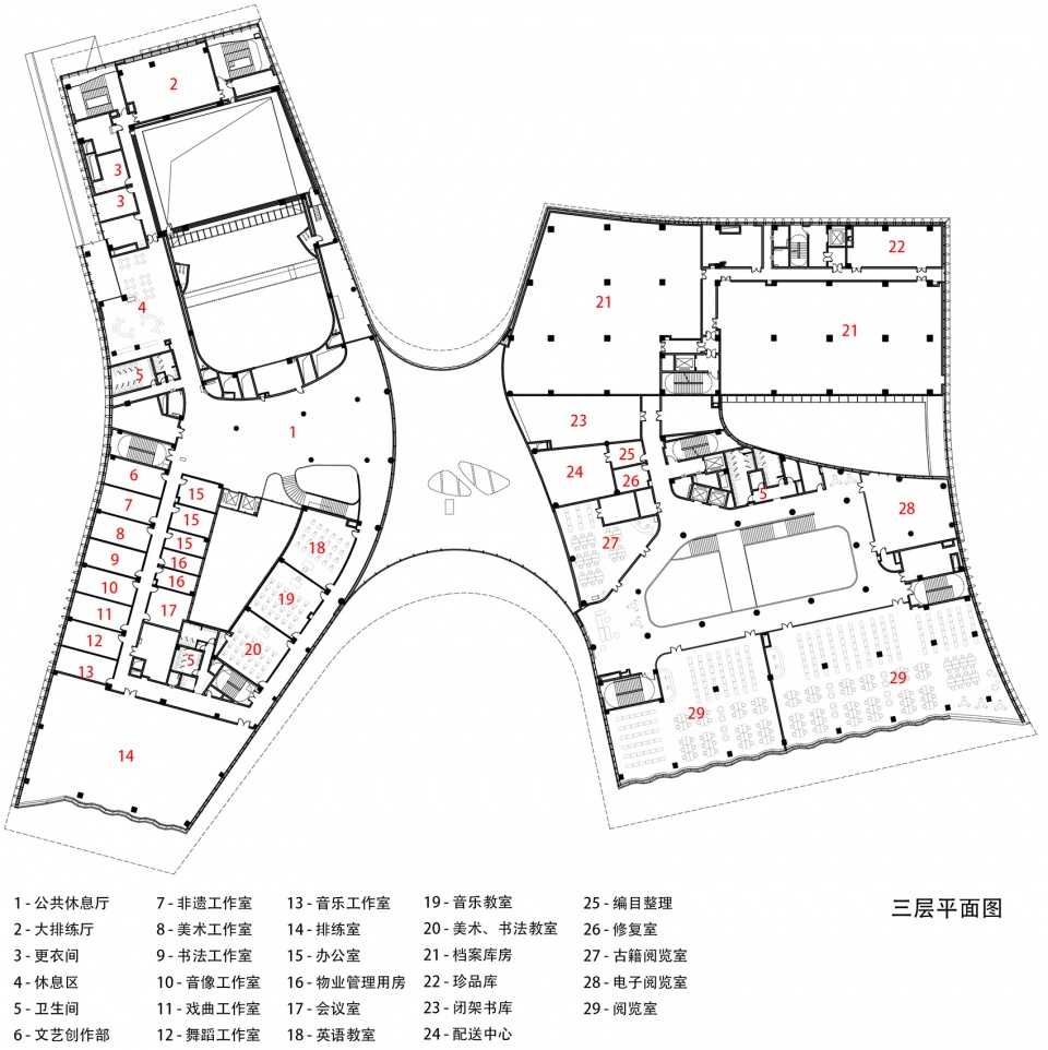 南通开发区公共文化中心丨中国南通丨同济大学建筑设计研究院（集团）有限公司-83