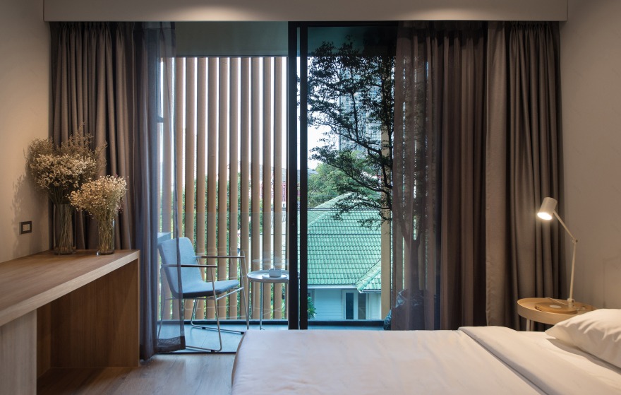 曼谷商务区月租式现代公寓设计-22