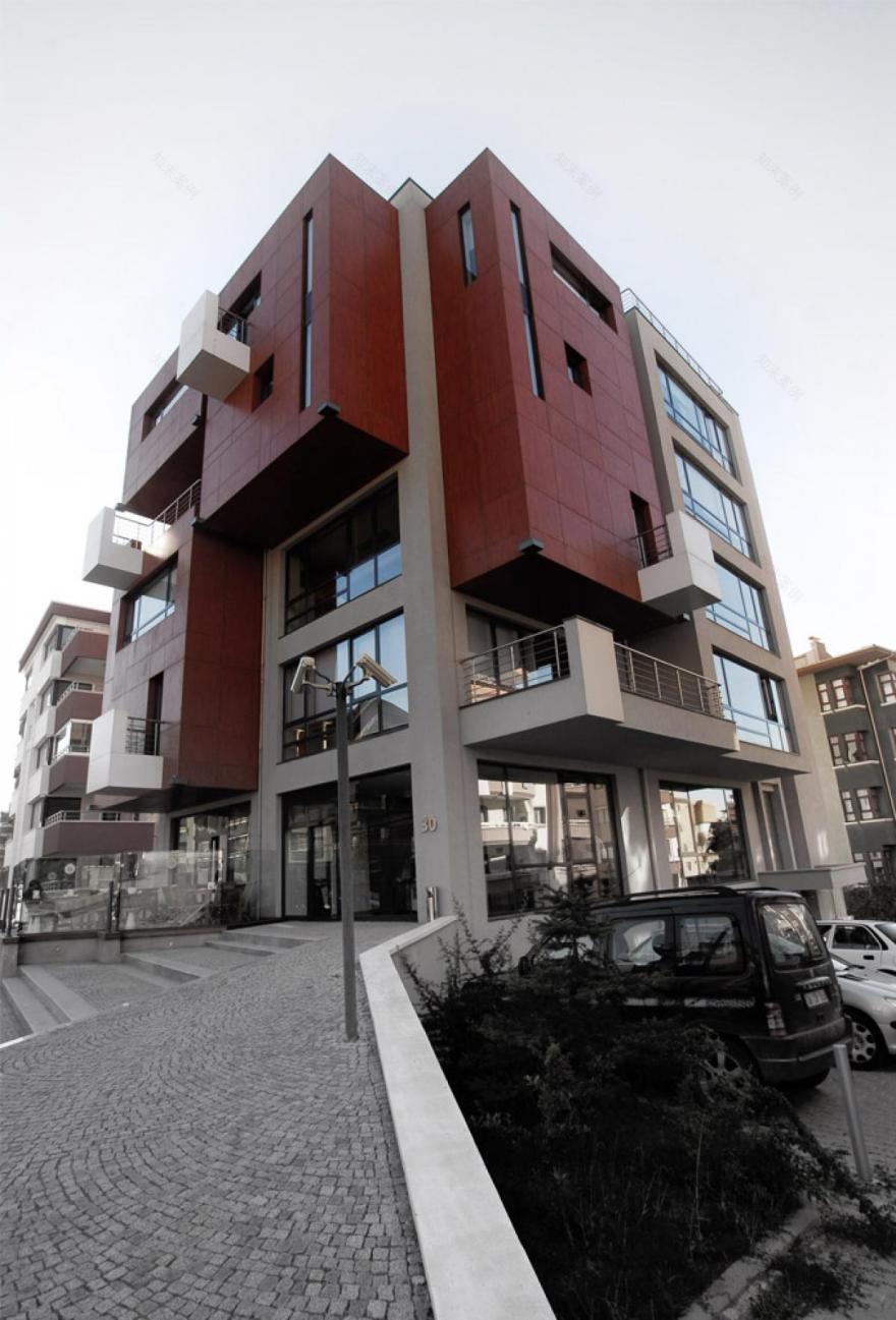 法国文化中心安卡拉公寓改造,简约通风设计典范-1