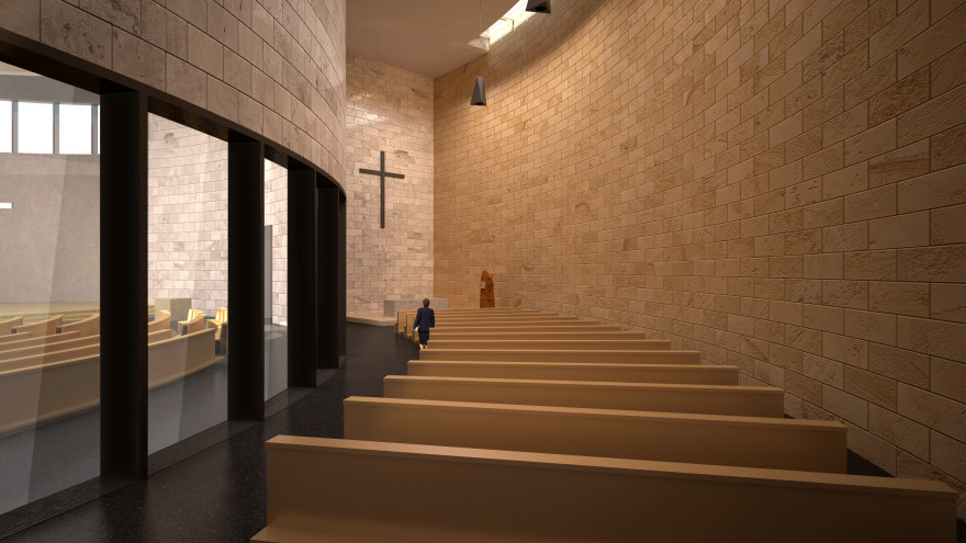 融合宗教与社区的圆形建筑-16