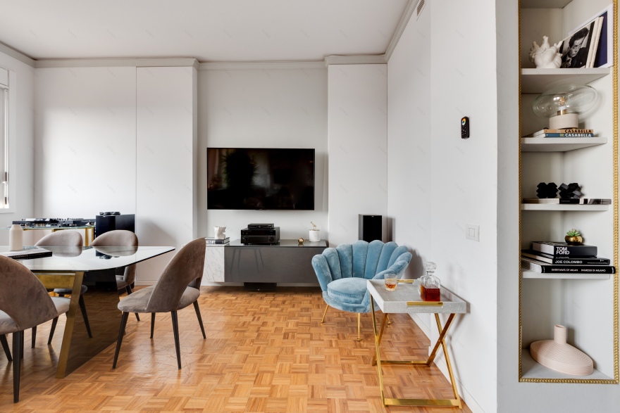 米兰时尚公寓设计丨意大利米兰丨Chroma Studio-2