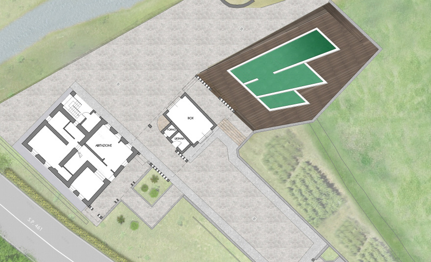 地景与建筑的和谐变奏——融入意大利乡村的现代建筑-2