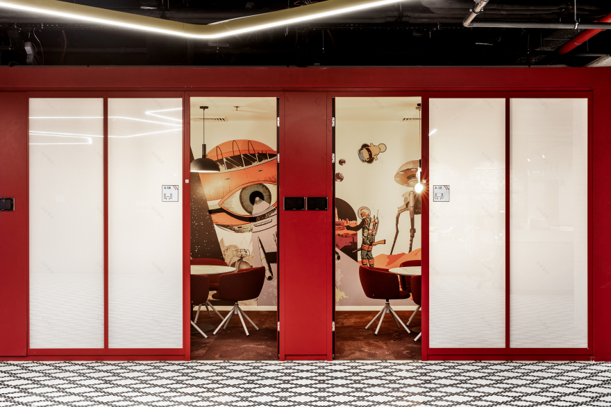 以色列 VARONIS 办公空间 以酒店式设计创造温馨高效工作环境-1