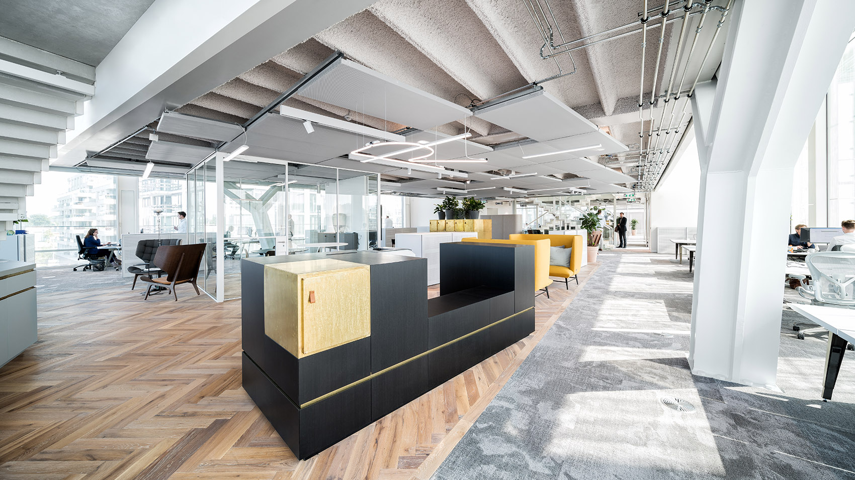 荷兰Amvest投资开发新办公室，阿姆斯特丹/定制的家具，流动的风景 -49