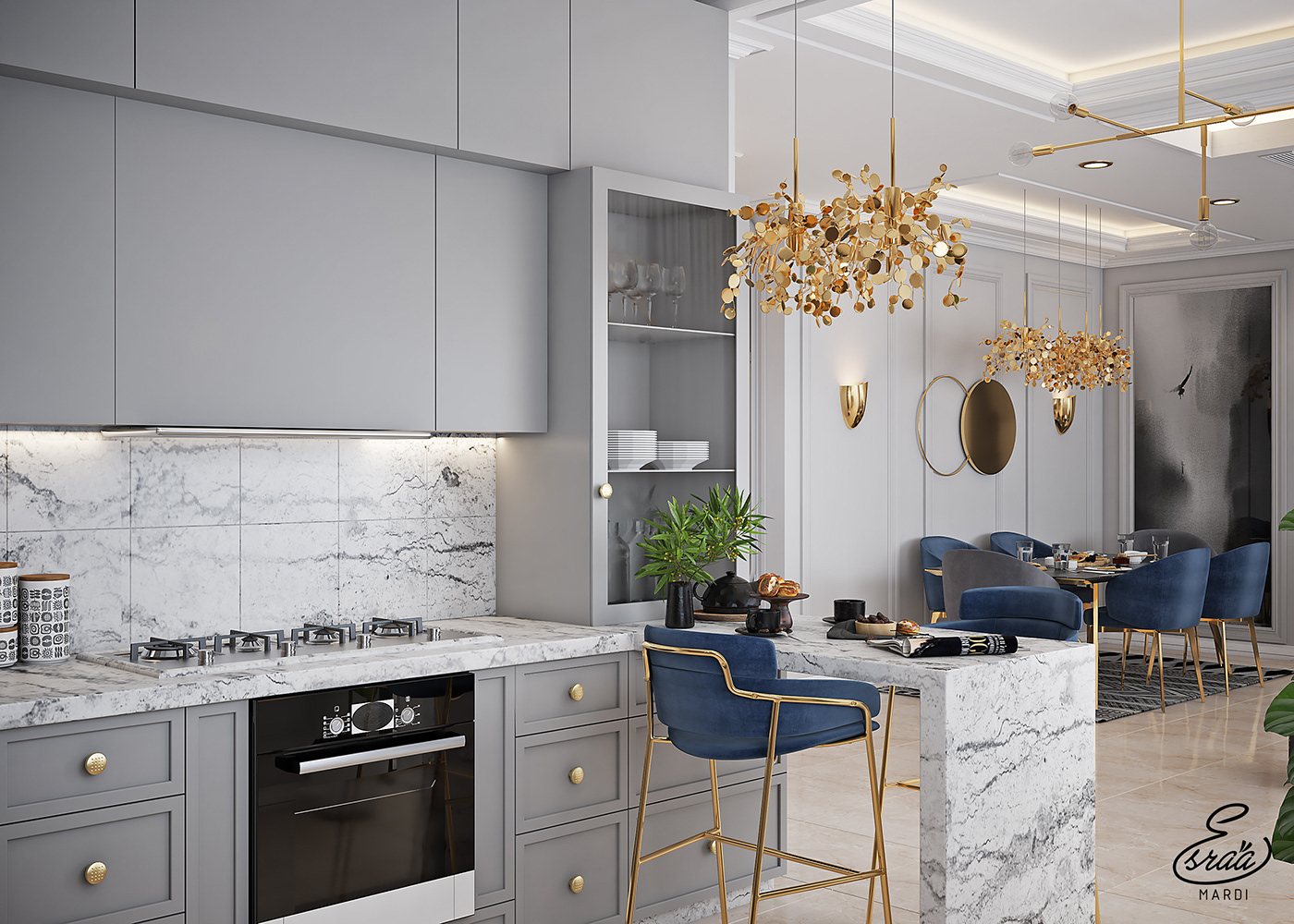 kitchen & living Area-5