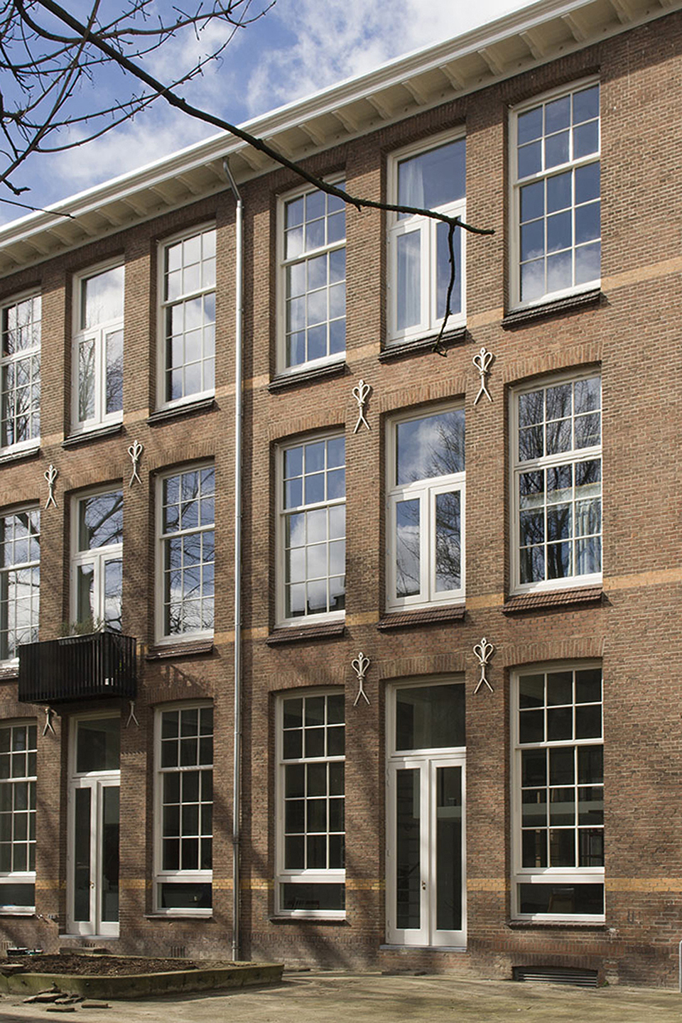 校舍公寓，鹿特丹/将百年校舍改造成loft公寓-3