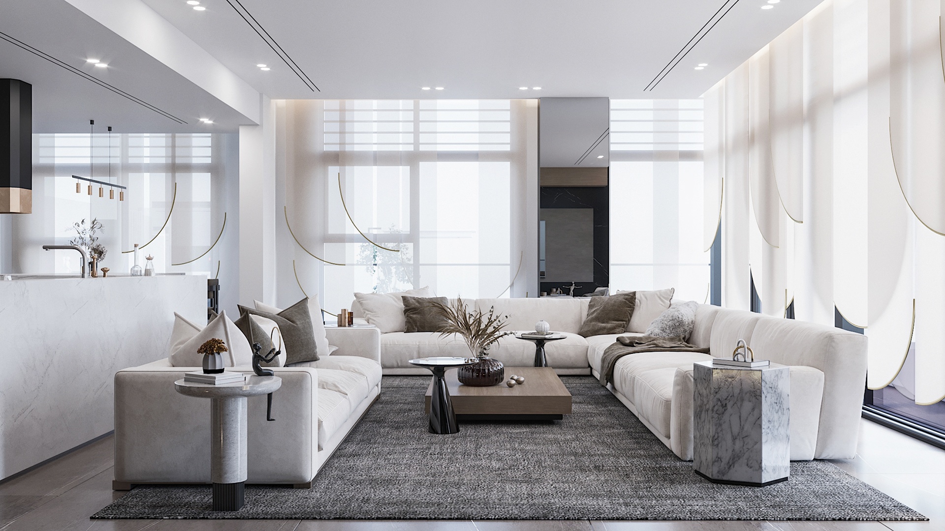 白色系公寓设计 品味质感生活-1