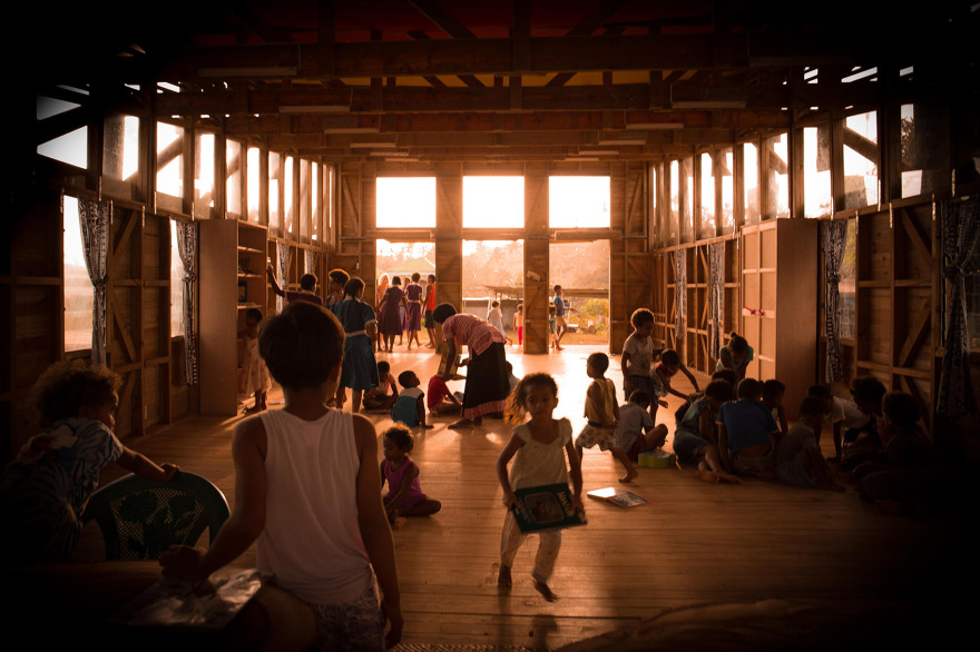 Naidi乡村社区大厅,斐济/一个坚固安全又能鼓励创造性表达的社区“舞台”-40