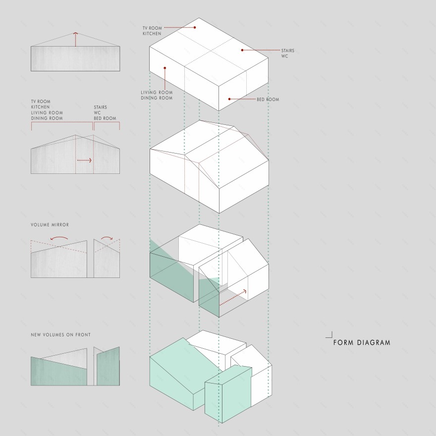香樟别墅 | 重塑原型住宅,公共私密度量分区-15