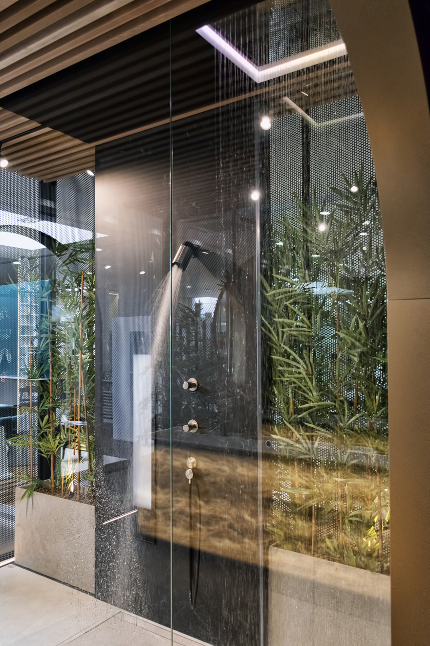 温泉 SPA 美容院 | 金属绿意营造放松氛围-15