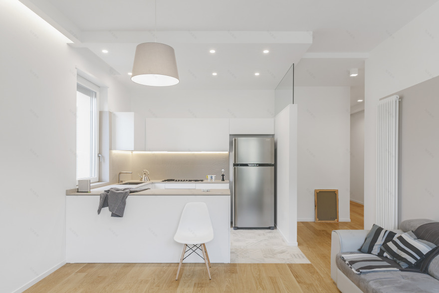 简约现代的公寓设计,展现自然与建筑的和谐统一-8