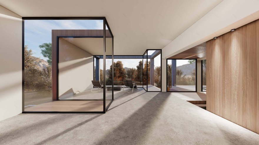 "实现环保与艺术共存的 Beton brut house"-8