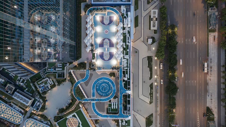 武汉江宸天街漂浮海滩球场丨中国武汉丨FLO景观设计事务所-48