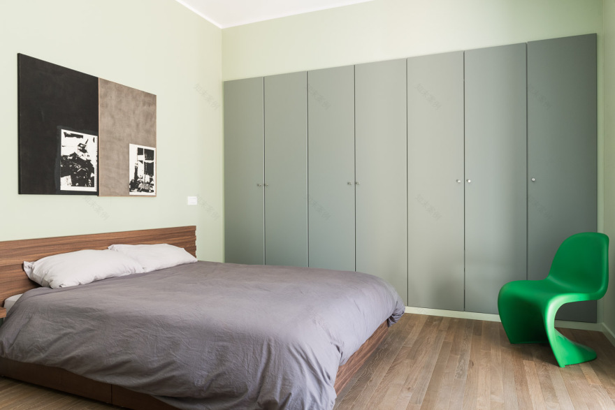 罗马 Prati 公寓绿色翻新,节能舒适空间-7