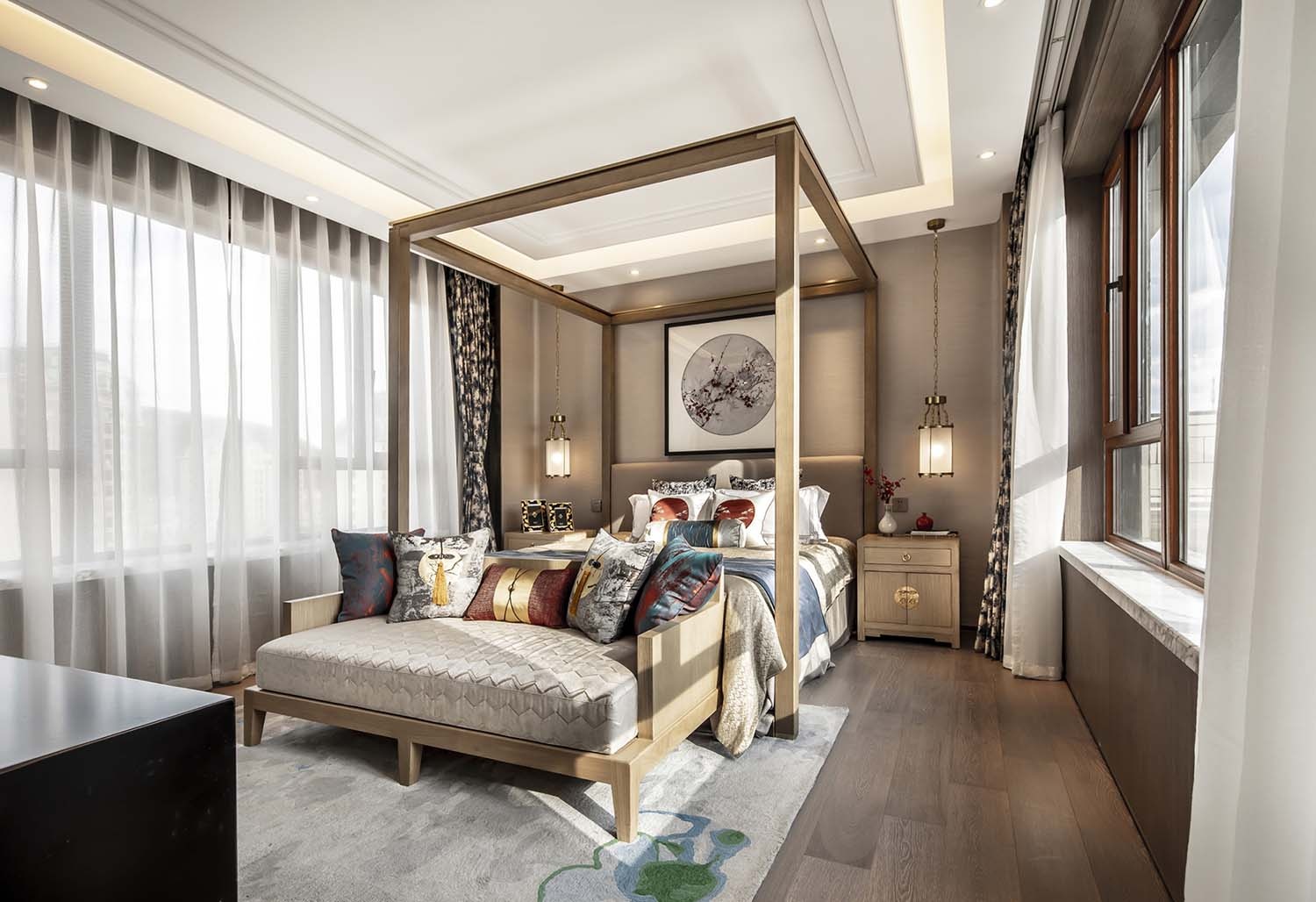 大连·金地拾贰坊和樾别墅样板间丨中国大连丨北京顺迈佳室内设计有限公司-18