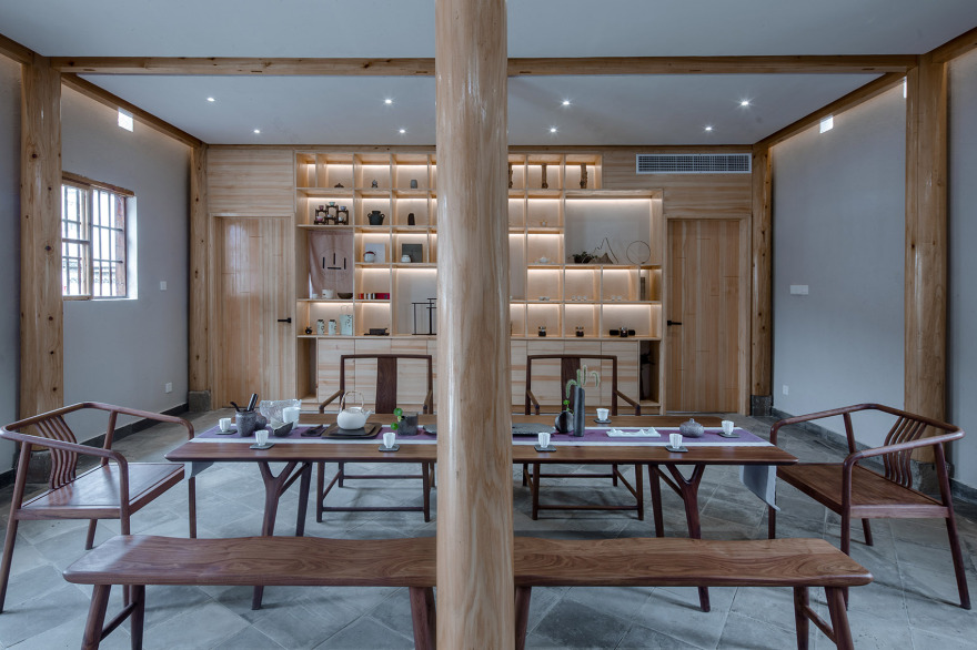 徽州古村的现代茶楼 | 宀屋-50