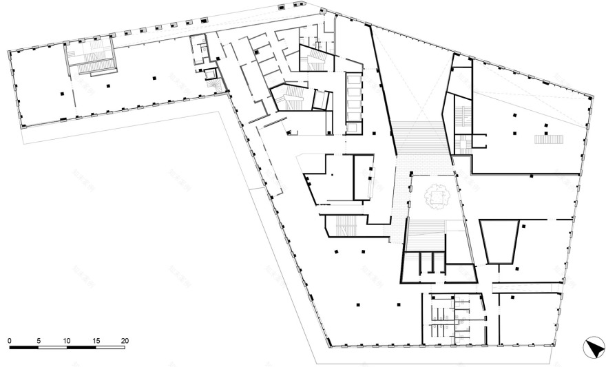 巴黎绿意办公空间,垂直景观与可持续设计完美融合-69