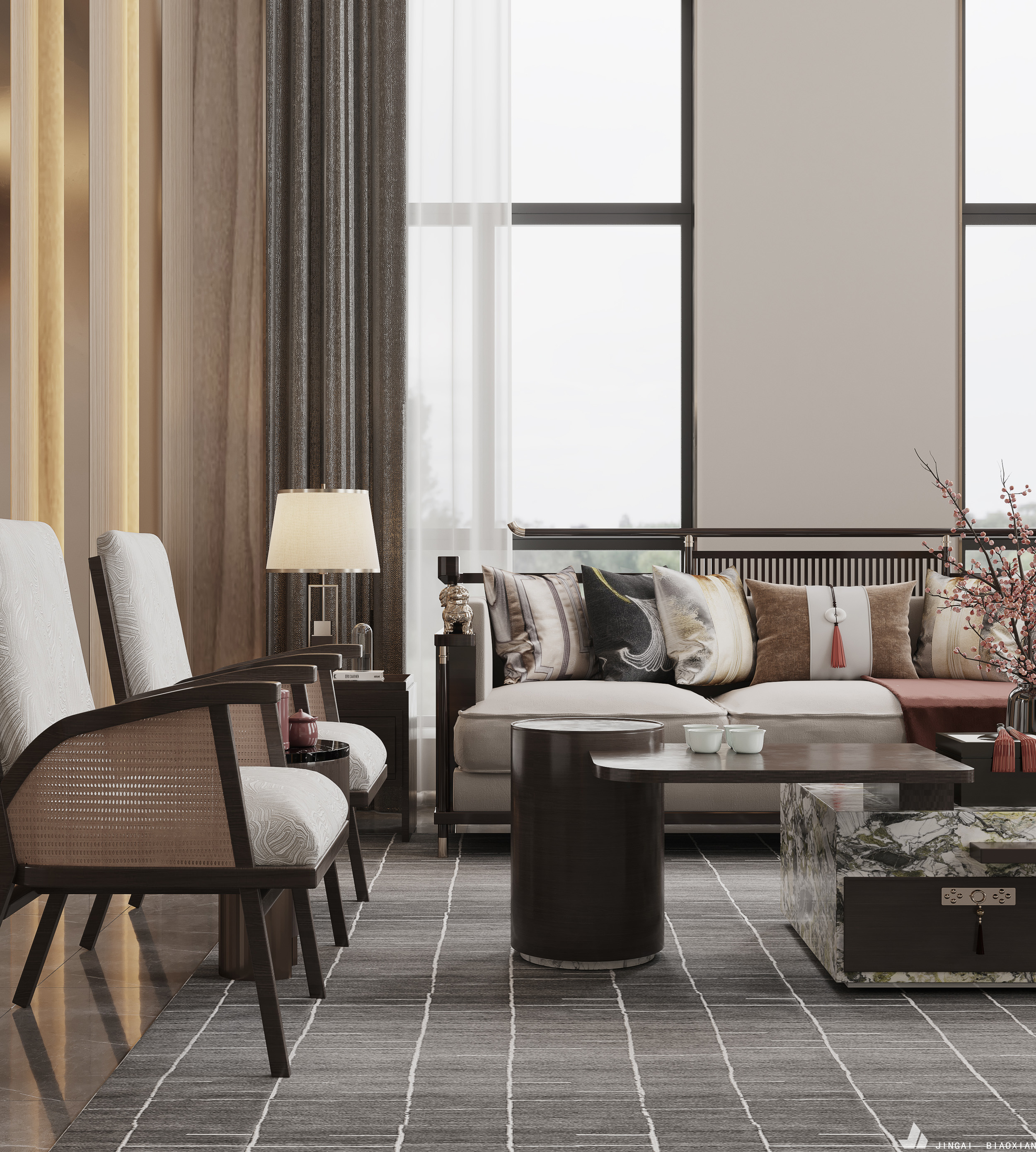 和煦微风 | 探访令人心情舒畅的室内设计之美-9