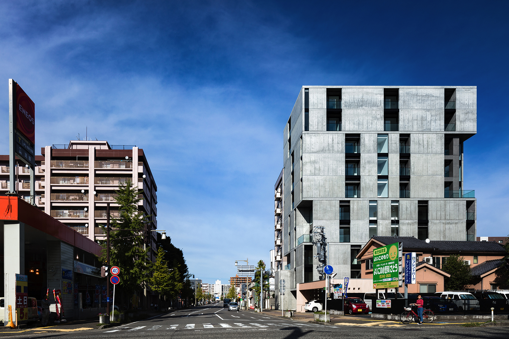新潟市住宅综合体三期，日本/在城市化背景下重建集体住宅的内外空间关系-3