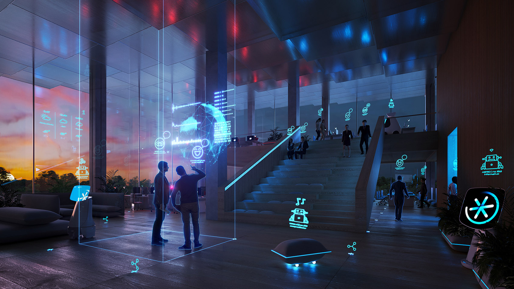 BIG公布特斯联科技AI CITY重庆项目设计方案/由高精尖科技支撑的未来之城-42