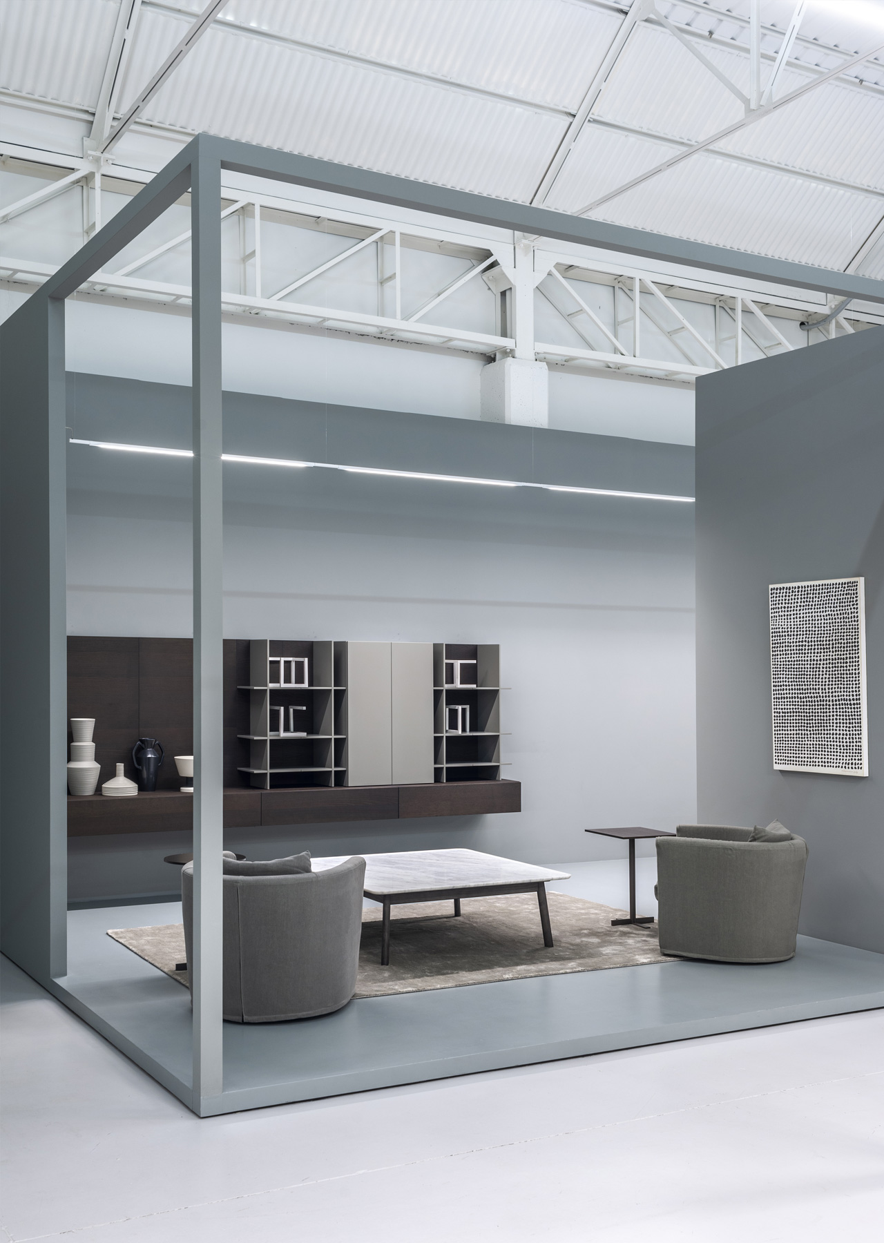 MD H 工厂展示厅——简约精致，空间分明的设计-3