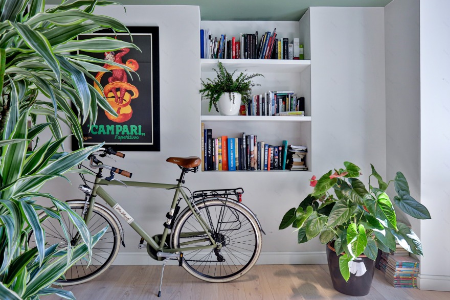 绿意盎然的历史韵味——意大利 Officina 8A 公寓设计-1