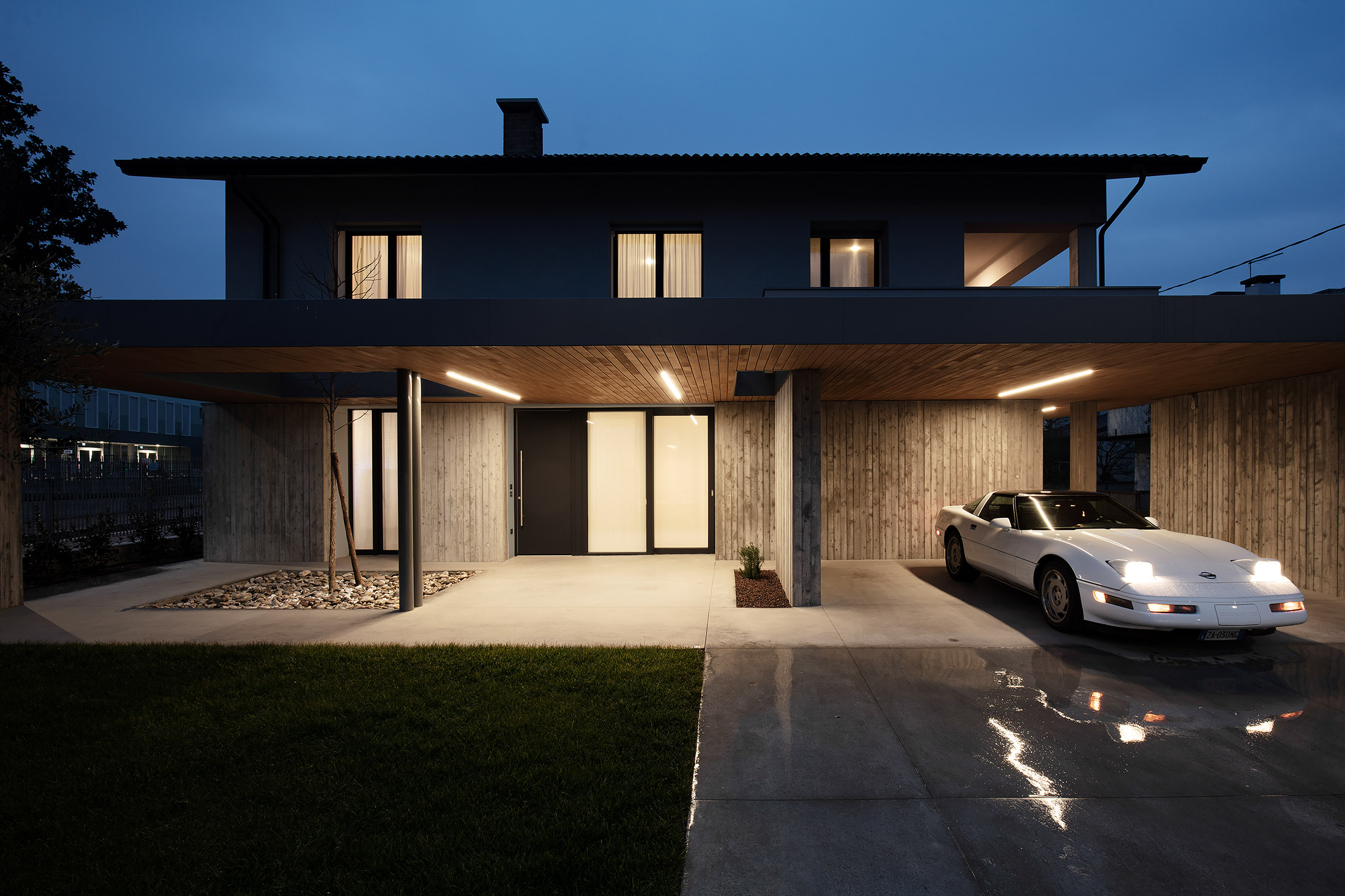 七十年代别墅翻新,现代风格融入自然-5