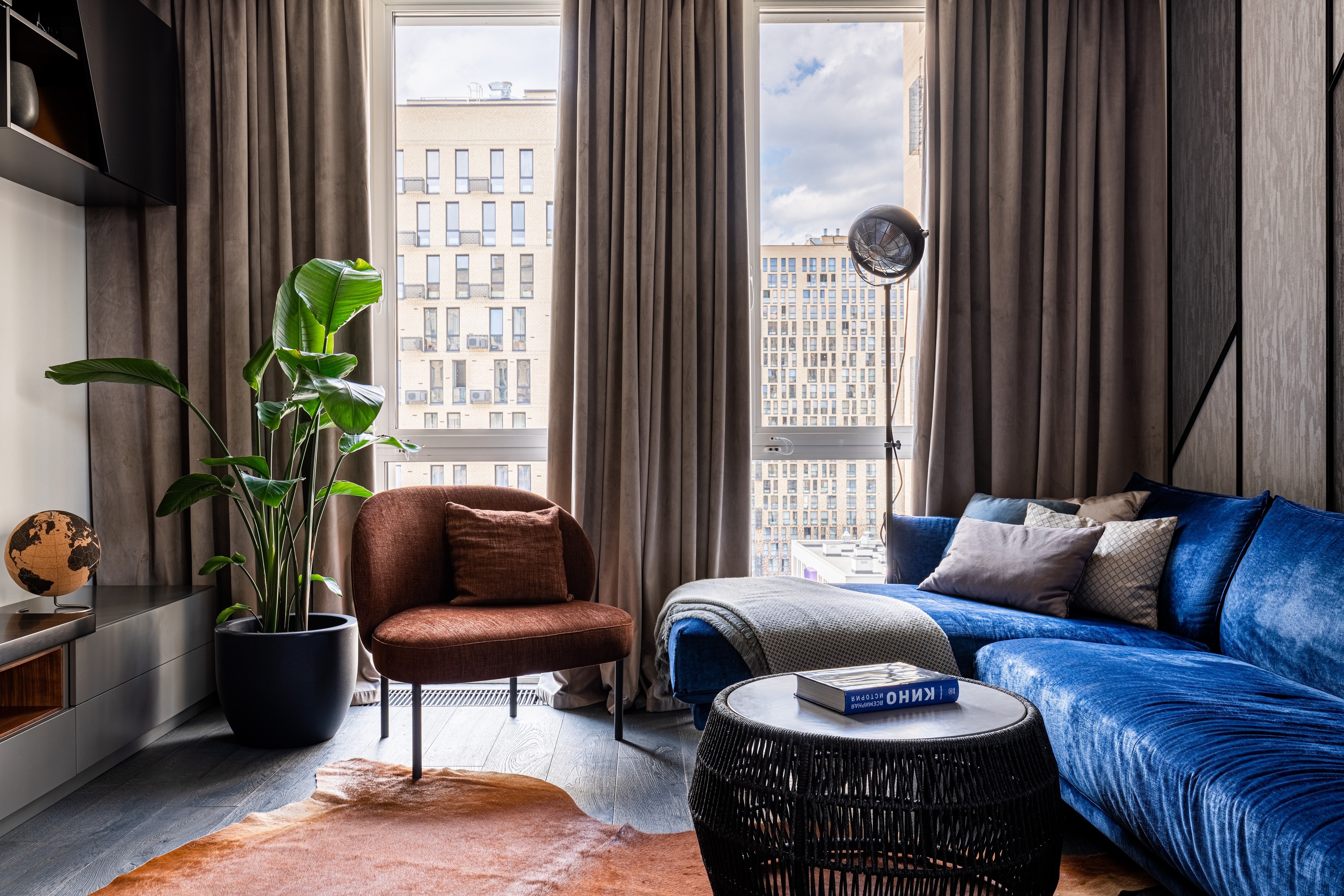 摩登都市丛林 · 医生的 118 平米大胆公寓设计丨俄罗斯莫斯科丨Mikhail Novinskiy 等-4