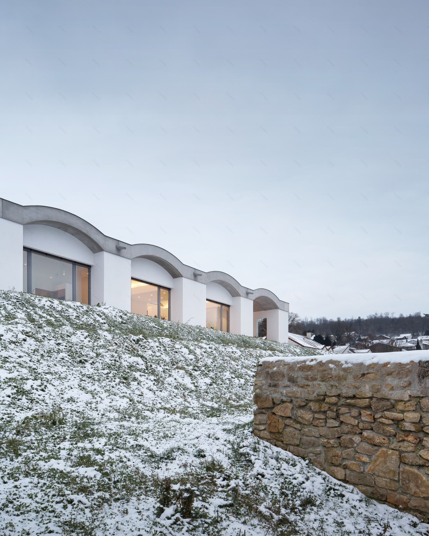 Vulcano+Gibello Architectes丨别墅建筑丨House on the Hillside-54